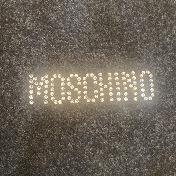 Unisex MOSCHINO merino wool scarf - Picture 2 of 4